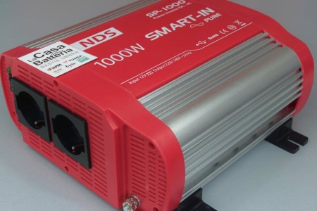 INVERTER N-BUS SMART-IN 1000W IVT ONDA PURA PER CAMPER VAN CARAVAN BARCA